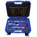 Best Value H0183025 Ratcheting 1/2 in. Drive Metric Socket 6 Point with Carrying Case 21-Piece Set