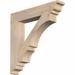 Ekena Millwork 3 1/2 W x 22 D x 22 H Balboa Traditional Smooth Bracket Douglas Fir