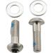 SRAM Flat Mount Disc Caliper Bracket Bolts 17mm Titanium