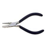 euro tool nylon jaw coiling pliers half round and flat jaw 5-1/2 inches