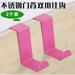 CBD Stainless Steel Hook for Home Kitchen Wall Door Pink