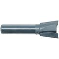 Magnate 497 7 Degree Left Rotation Dovetail Router Bit - 7/8 Cutting Diameter 7/8 Cutting Height 1/2 Shank Diameter 2-1/2 Overall Length