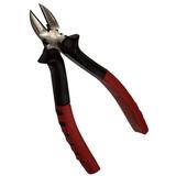PLIER KING 8 (20.3 cm) Drop Forged Side Cutter Pliers | Dual-Colored Grip (Red/Black) | Precision Cutting Tool | Rust-Resistant | Great For Cutting Copper Brass Iron Aluminum Steel Wire