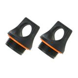 Tomshoo Threaded Closure Fuel Bottle Caps 2 Pack Replacement for Liquid Fuel Bottles Lightweight and Durable