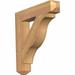 Ekena Millwork 3 1/2 W x 22 D x 22 H Funston Craftsman Smooth Bracket Western Red Cedar