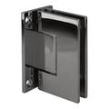 CRL GEN037CH Polished Chrome Geneva 037 Series Wall Mount Full Back Plate Standard Hinge