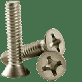 #8-32 x 7/8 Machine Screw Stainless Steel (18-8) Phillips Flat Head (inch) Head Style: Flat (QUANTITY: 4000) Drive: Phillips Thread: Coarse Thread (UNC) Fully Threaded