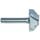 Magnate 3641 Cove &amp; Bead Plunge Router Bit - 1/8 1/8 Radius (Bead Cove) 7/16 Cutting Height 1 Cutting Diameter