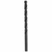 Radnor 15/64 X 3.875 X 15/64 3-Flat Shank Black Oxide Coated Jobber Length Drill Bit (3 Pack)