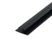 Outwater Plastic H Channel Fits Material 1/4 Inch Thick Black ABS Divider Moulding 8 Foot Length Pro Pack (Pack of 5 40 Feet Total)