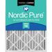 Nordic Pure 16x20x4 (3 5/8) Pleated Air Filters MERV 14 Plus Carbon 1 Pack