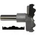 Magnate 8012B Rosette Carbide Tipped Cutter â€” 3-5/16 Cutting Diameter; 1/2 Shank Diameter; 3/4 Cutting Height; 1-1/2 Shank Length; 2 Flute