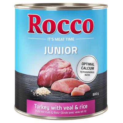 24x800g Junior Mix Rocco Hundefutter nass