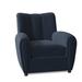 Armchair - Fairfield Chair Dellinger 35" W Armchair Fabric in Gray/White/Brown | 35 H x 35 W x 36 D in | Wayfair 1452-01_3157 73_Espresso