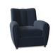 Armchair - Fairfield Chair Dellinger 35" W Armchair Polyester in Gray/White/Brown | 35 H x 35 W x 36 D in | Wayfair 1452-01_9953 76_Tobacco