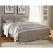 Signature Design by Ashley Culverbach Low Profile Standard Bed Wood in Brown/Gray | 53 H x 80 W x 84 D in | Wayfair B070B10