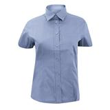 Kustom Kit Ladies Short Sleeve Corporate Pocket Oxford Shirt