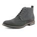 Bruno Marc Mens Ankle Chukka Boots Suede Leather Casual Oxford Shoes URBAN-02 GREY Size 13