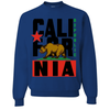 California Republic Black Retro Crewneck Sweatshirt