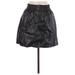 Pre-Owned Zara Women's Size M Faux Leather Skirt