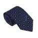 Missoni U5027 Blue/Black/Gold polka dot 100% Silk Tie