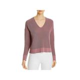 Eileen Fisher Womens V Neck Stretch Box Top