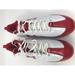 New Under Armour Proto Speed Mid D Mens Size 10.5 Football Cleats Red/White