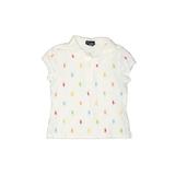 Pre-Owned Ralph Lauren Girl's Size L Tots Short Sleeve Polo