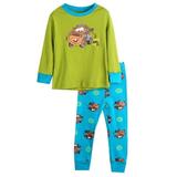 Binpure Boys Girl Kids Sleepwear Nightwear Long Sleeve Tops Pants Pyjama Set 2