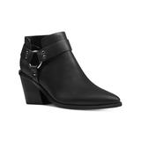 Nine West Womens Spencer Harness Pointed Toe Block Heel Boot