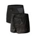CVLIFE Mens 2 Pack Workout Running Shorts with Briefs Liner Quick Dry Athletic Shorts Black Lightweight Loungewear Zip Pocket Short