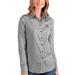 Arizona Wildcats Antigua Women's Structure Button-Up Shirt - Gray/White