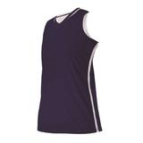 Alleson Athletic Women's Reversible Basketball Jersey 531RW Navy/ White 2XL