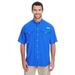 Columbia Men's Bahama II Short-Sleeve Shirt - VIVID BLUE - S