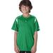 Youth Pro Placket Two-Button Jersey - KELLY GREEN/ WHT - XS