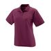 Augusta Ladies Wicking Mesh Polo 5097 Maroon Xl