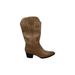 Wanted Shoes Womens Texan Pointed Toe Mid-Calf Cowboy Boots