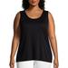 Just My Size Women's Plus Size Cool DRI Performance Scoop Neck Tank