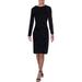 Lauren Ralph Lauren Womens Burnout Sheath Wear to Work Dress