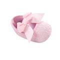Infant Toddler Baby Girls Shoes Non-Slip Bowknot Princess Shoes (0-18Months)