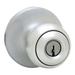 Kwikset Polo Keyed Door Knob Metal in Gray | 4.5 H x 3.25 W in | Wayfair 94002-832