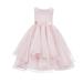 Ekidsbridal Asymmetric Ruffled Organza Sequin Flower Girl Dress Birthday Girl Dress Princess Dresses Pageant Dresses Ballroom Gown Special Occasion Dresses Junior Bridesmaid Dress 012S