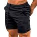 Summer Men Shorts Calf-length Fitness Bodybuilding Gyms Joggers Short Pants Sweatpants Running Trousers