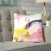 Viv + Rae™ Lanigan Abstract 1 01 Throw Pillow Polyester/Polyfill/Cotton | 20 H x 20 W x 4 D in | Wayfair MCRR5167 27547865