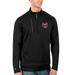 Missouri State University Bears Antigua Big & Tall Generation Quarter-Zip Pullover Jacket - Black