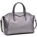 Dasein Faux Leather Weekender Satchel