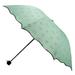Magic Leaves Color Changing Lightweight Compact Travel Sized Windproof Nylon Umbrella With Easy Open Button