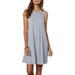 Tart Womens Bailie Heathered Mini Tank Dress