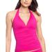 Ralph Lauren ORCHID Beach Club Slimming Fit Halter Tankini Swim Top, US 6