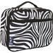 Wildkin Zebra Black Animal Print Insulated Lunch Box for Boys and Girls